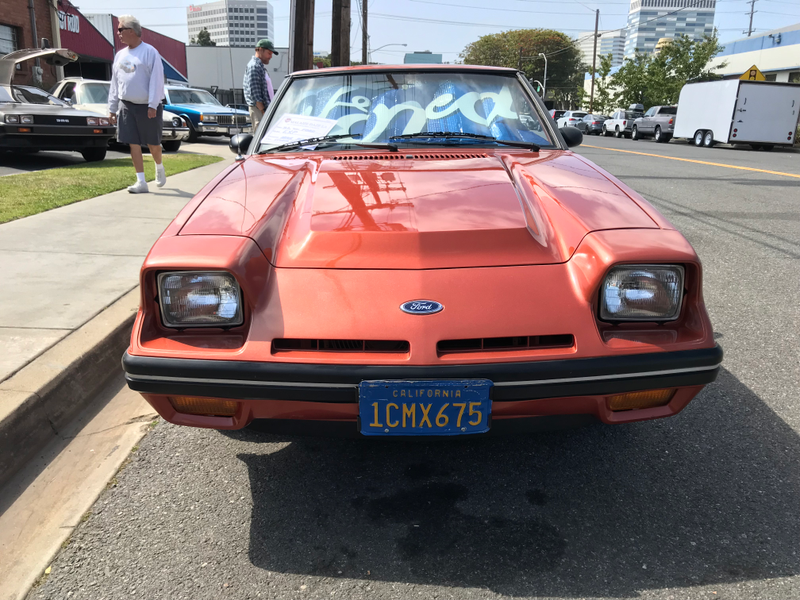 This Ford EXP may have been the star of the show.